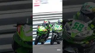 Thrilling finish in #WorldSSP300 Race 2 💥😯 | 2024 #CzechWorldSBK 🇨🇿
