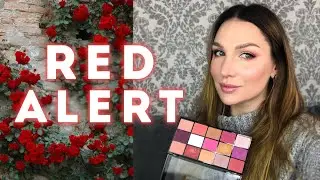 Макияж с палеткой MAKEUP REVOLUTION Red Alert