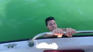 Tracee takes a dive