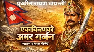 एकीकरणको अमर गर्जन | Prithvi Narayan Shah | Nepali Patriotic Song | AI Generated