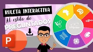 ✨ RULETA INTERACTIVA EN POWERPOINT AL ESTILO PREGUNTADOS | JUEGO EN POWERPOINT 🎁