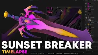 Sunset Breaker | UGC Modeling & Texturing Timelapse