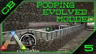 ARK: Pooping Evolved Modded - Raised Crafting Area! - Ep 5