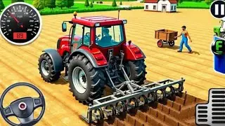 Modern Tractor Farming Driving Simulator 3D - New Tractor Games - Android Gameplay