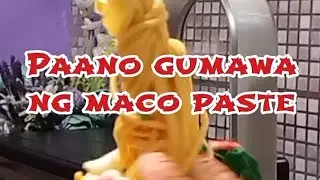 Paano gumawa ng maco. recipe po ito ni chef Mark Kevin Reyes💜