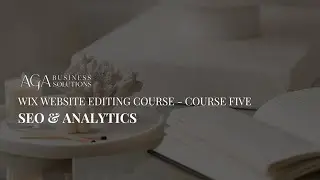Wix Website SEO and Analytics | Step-by-Step Tutorial for Beginners