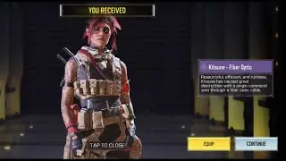 Unlock kitsune - Fiber Optic. |  Lost Samurai Lucky box COD MOBILE