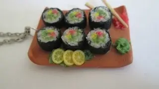 Мастер-класс суши из FIMO