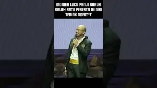 Heboh! Panji pancing antrian audisi SUCI bikin onar #lucu #panjipragiwaksono #standupcomedy