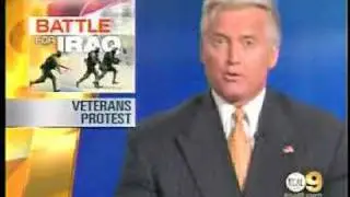 IVAW Members lead action in Congress 2 (KCAL)