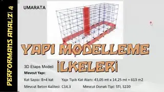 DEPREM İ&Ccedil;İN YAPI MODELLEME İLKELERİ / İNŞAAT M&Uuml;HENDİSLİĞİ