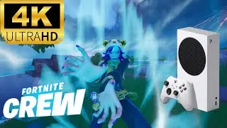 New Bernie Skin Gameplay Fortnite Crew Xbox Series S (4K120FPS)