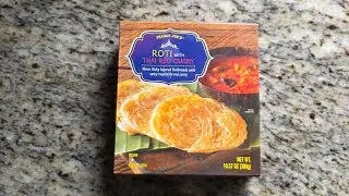 Trader Joe's Roti With Thai Red Curry Review #traderjoes #thaifood