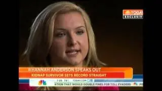 Kidnap Survivor Hannah Anderson Speaks on Today