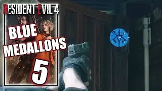 Resident Evil 4 Remake - Blue Medallion 5 Request - Chapter 14 - Destroy Blue Medallions Cargo Depot