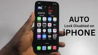 How to Fix Auto Lock Disabled or Greyed Out on iPhone