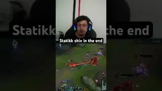 Jhin kills all with statikk shiv - League Of Legends #leagueoflegends #shorts