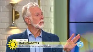 Professorns varning: ”Lika många barn kommer dö av diabetes som av cancer” - Nyhetsmorgon (TV4)