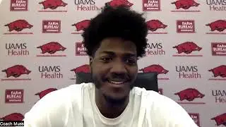 Makhi Mitchell talks Arkansas' confidence going into Baylor game