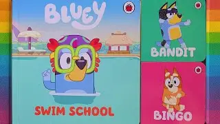 Bingo, Bandit & Bluey Swim School Books | Read Aloud Children's Books