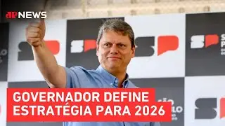Tarcísio de Freitas descarta Presidência e confirma candidatura à reeleição em SP | TEMPO REAL