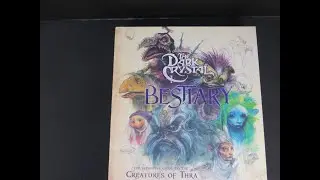 Unboxing Art Book THE DARK CRYSTAL BESTIARY
