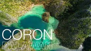 MOST BEAUTIFUL ISLAND EVER - Coron Island From the Sky - drone video
