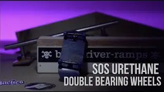 Urethane Fingerboard Wheels with Double Bearing | SOS fingerboard