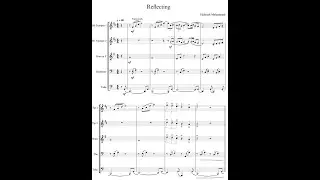 Reflecting score video