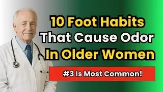 Врачи предупреждают: эти 10 привычек, связанных с ногами, заставляют пожилых женщин плохо пахнуть...