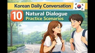 Learn Korean Daily Conversations | 10 Natural Practice Dialogues