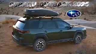 🔧 Subaru Outback 2026: &iexcl;Renovada, potente y lista para la aventura!  