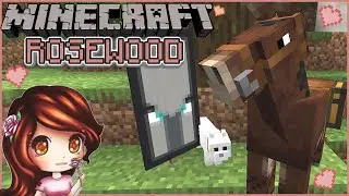 Pillager Banner!! ✨🌹| Minecraft 1.14 Rosewood | Day 50