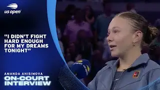 Amanda Anisimova On-Court Interview | 2025 US Open Final