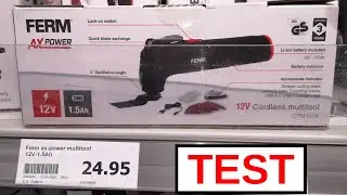 Test outil multifonction ACTION Ferm OTM1018 12V 3202292