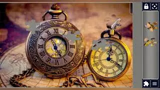 Classic Pocket Watches 🕰️ 🗺️💫🧩 Vintage jigsaw puzzle 🧩//@jigsawpuzzle45 