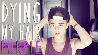 PURPLE HAIR?!?! | Jake Mitchell