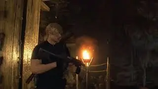 RESIDENT EVIL 4 REMAKE PLAYTHROUGH - Part 7 - Egg Hunt , Hexagon Puzzle, Girl in the Intro Cutscene