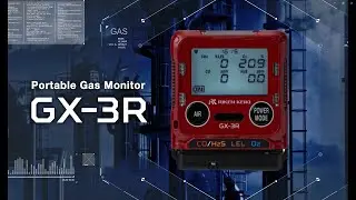 Portable Multi-Gas Detection, Ultra-Compact | GX-3R / GX-3R Pro