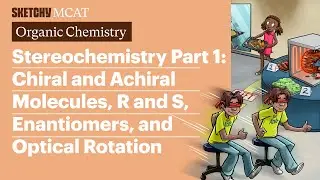 Stereochemistry 1: Chiral Molecules, R/S, Enantiomers (Full Lesson) | Sketchy MCAT