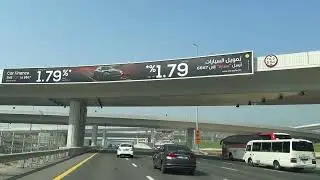 Dubai Trade Center to Abu Dhabi Reem Island | 4K drive