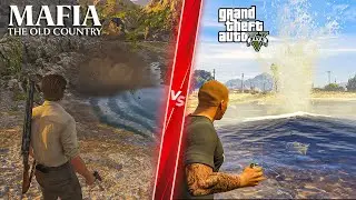 Mafia The Old Country vs GTA 5 - Direct Comparison! Attention to Detail & Graphics!