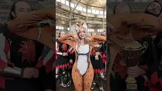 Cat Girl Dance ft. Armored Combat Worldwide 😤💪🏼⚔️