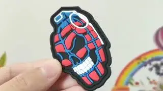 China factory promotion high quality custom 3D Logo Badge Silicone pvc patch