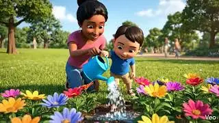 Srinish Growing a Seed of Kindness 🌸 | Animated Stories for Toddlers | Little Good Hearts