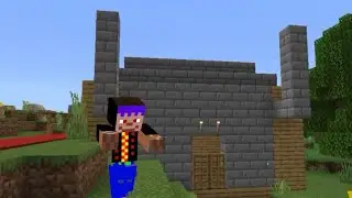 I MAKE A VILLAGE HALL IN MY WORLD MINECRAFT GAMEPLAY 13