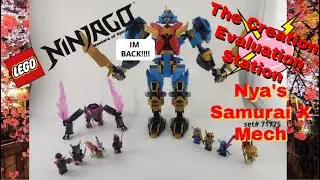 Lego Ninjago season 16 Nya's Samurai X Mech set #71775 review