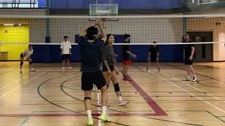 INSANE VOLLEYBALL MID-AIR BATTLES!!