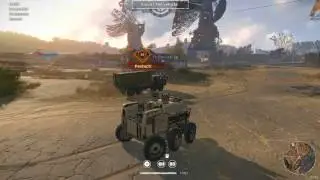 Crossout tryb PvE Convoy mapa Eastern Array poziom Medium