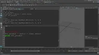Maya Math - 06 - Vector math with Python